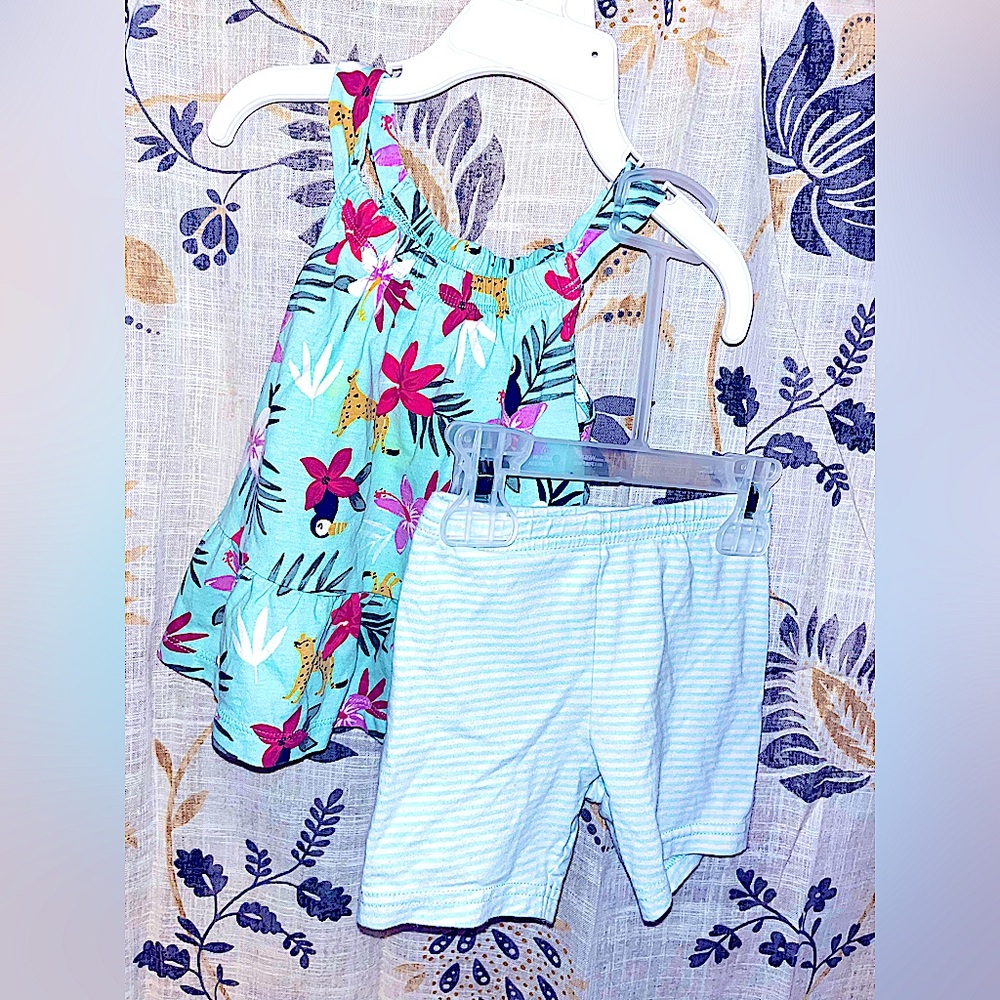 Carters Summer Outfit 🌺 🐯